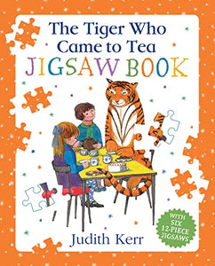 The Tiger Who Came To Tea Jigsaw Book 