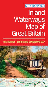 Nicholson Inland Waterways Map of Great Britain 