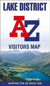 Lake District A-Z Visitors Map 