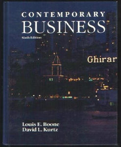 Boone Contemporary Business 6e 