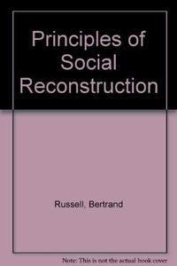 Principles of Social Reconstruction 