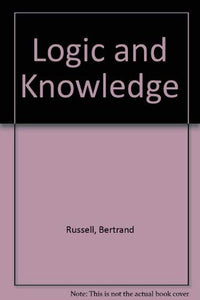 Logic and Knowledge 