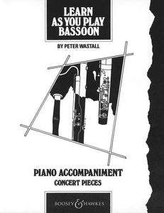 Learn As You Play Bassoon, Teachers Book, Peter Wastall 
