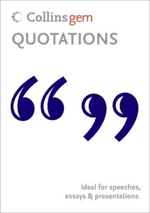 Quotations (Collins Gem) 