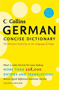 Collins German Concise Dictionary 