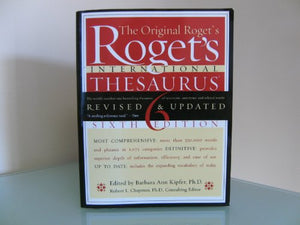 Roget's International Thesaurus Thumb indexed 