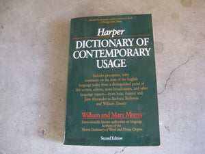 Harper Dictionary of Contemporary Usage 