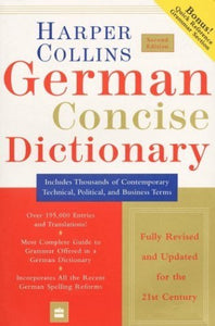 Harper Collins Concise German Dictionary 