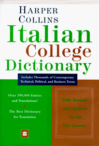 Harper Collins Italian College Dictionary 