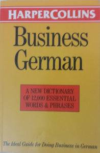 Harpercollins Business German Dictionary 