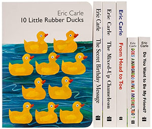 Eric Carle Six Classic Board Books Box Set 