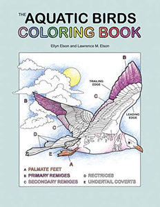 The Aquatic Birds Coloring Book 