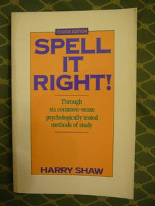 Spell it Right! 