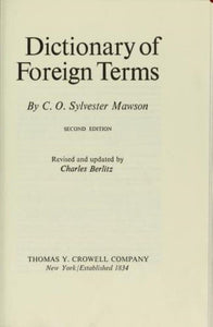 Dict of Foreign Terms 