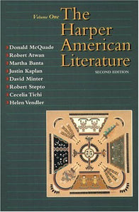 Harper American Literature, Volume I 