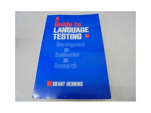 A Guide to Language Testing 