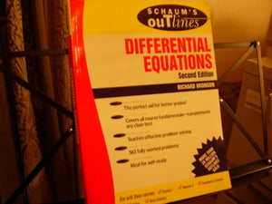 Schaum's Outline of Differential Equations 