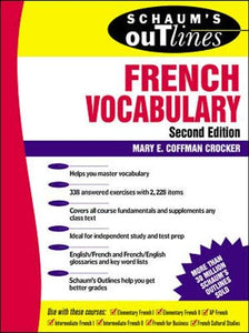 Schaum's Outline of  French Vocabulary 