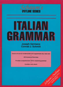 Schaum's Outline of Italian Grammar 