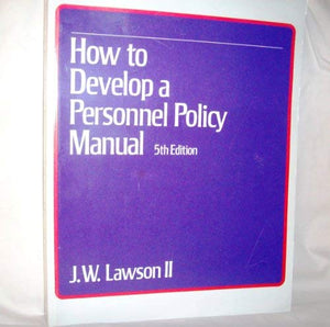 Personnel Policy Handbook 