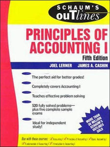 Schaum's Outline of Principles of Accounting I 