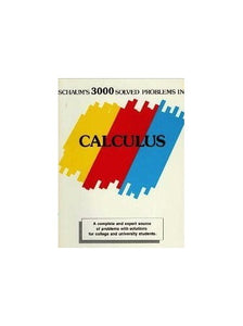 3,000 Solved Problems in Calculus 