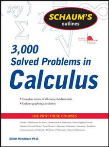 SCHAUM'S 3000 SOLVED PROBLEMS CALCULUS 