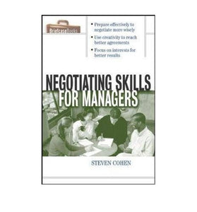 Negotiating Skills for Managers 