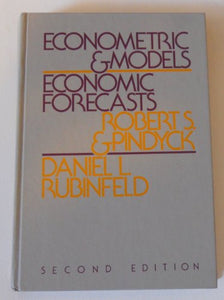 Econometric Models and Economic Forecasts 