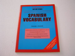 Schaum's Outline of Spanish Vocabulary 