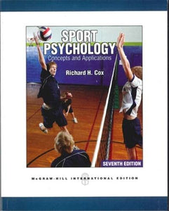 Sport Psychology: Concepts and Applications (Int'l Ed) 