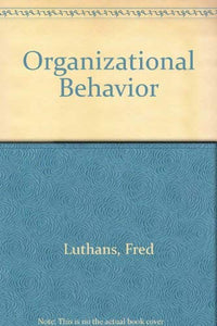 Organizational Behavior 