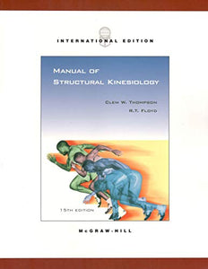 Manual of Structural Kinesiology 