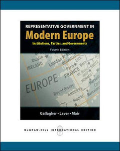 Representative Government in Modern Europe 