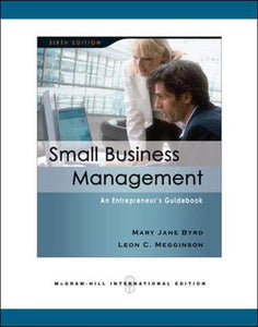 Small Business Management: An Entrepreneur's Guidebook 