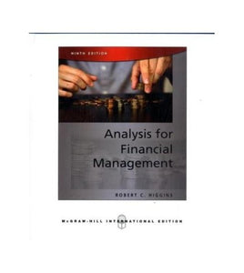 Analysis for Financial Management with S&P bind-in card 