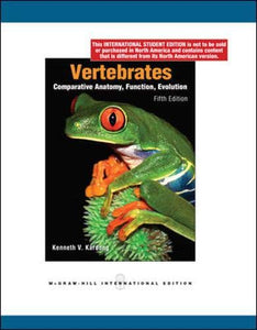 Vertebrates Comparative Anatomy, Function, Evolution 