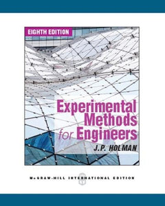 Experimental Methods for Engineers 