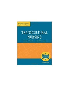 Transcultural Nursing: Concepts, Theories, Research & Practice, Third Edition 