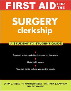 First Aid for the® Surgery Clerkship 