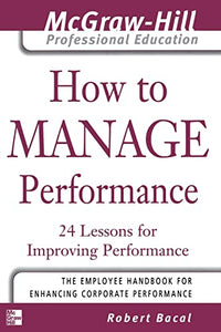 How to Manage Performance 