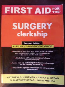 First Aid for the Surgery Clerkship 