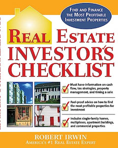 Real Estate Investor's Checklist 