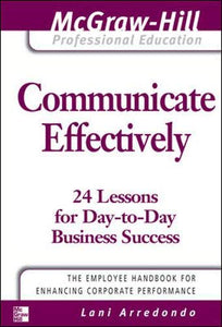 Communicate Effectively 