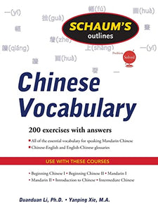 Schaum's Outline of Chinese Vocabulary 