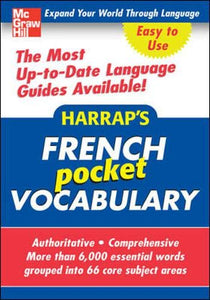 Harrap's Pocket French Vocabulary 