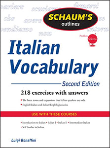 Schaum's Outline of Italian Vocabulary, Second Edition 