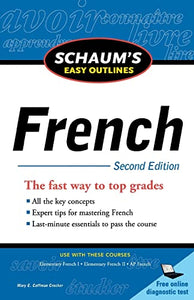 Schaum's Easy Outline of French, Second Edition 