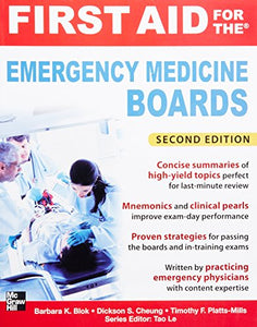 First Aid for the Emergency Medicine Boards 2/E 