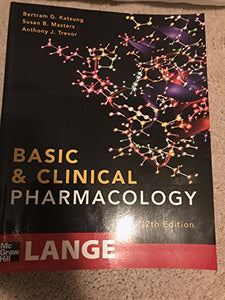 Basic and Clinical Pharmacology 12/E 